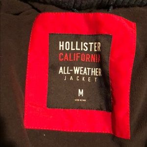 Hollister all weather jacket
